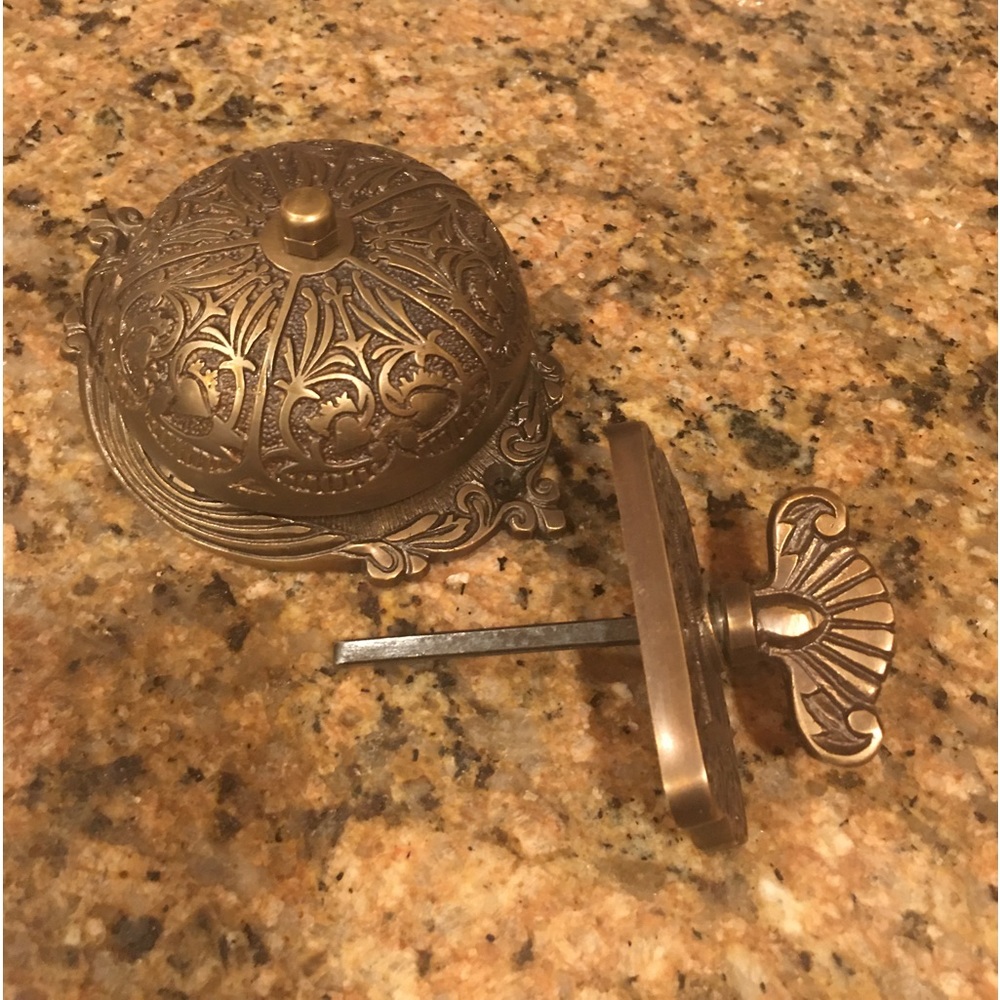 Brass door bell
